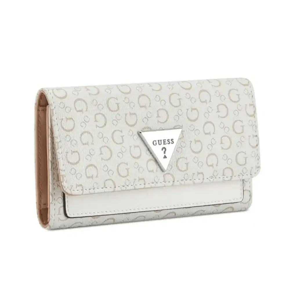 Billetera Guess Blanco/Gris