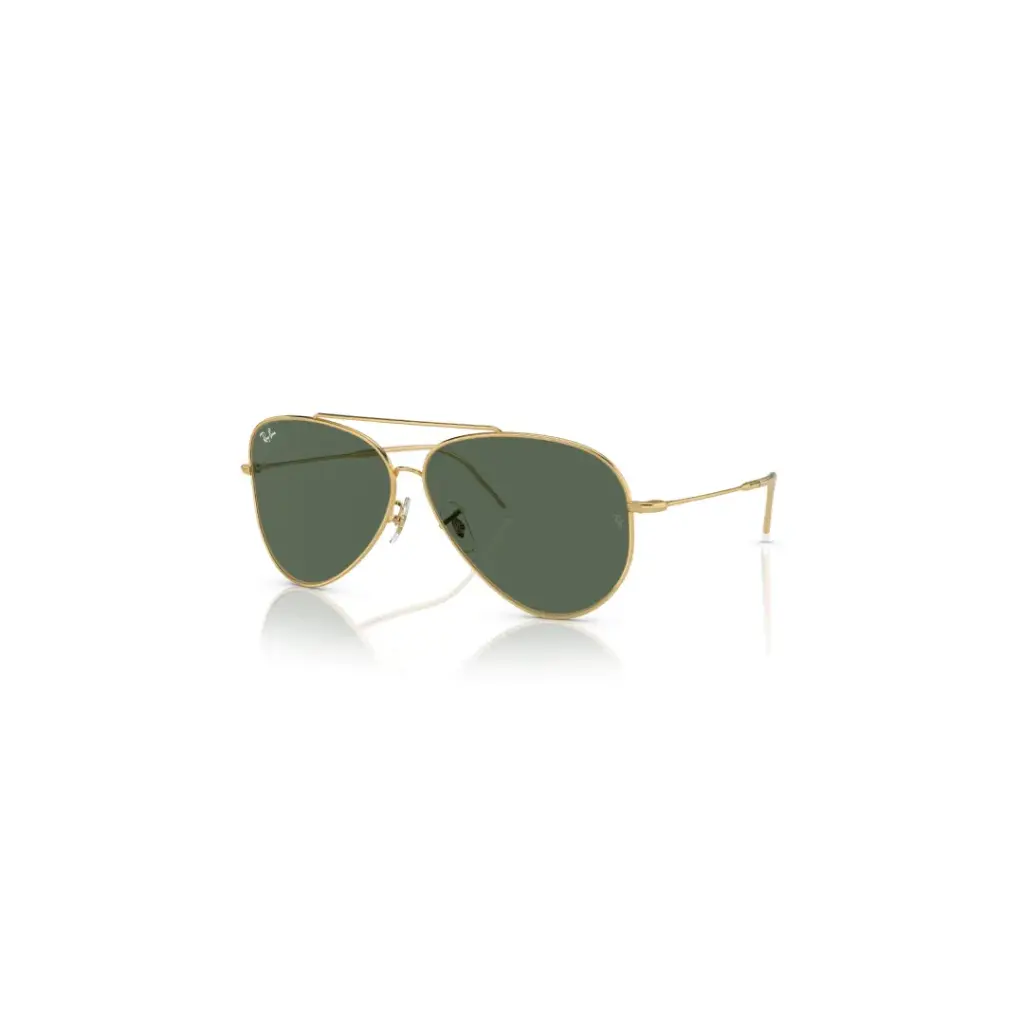 Lentes De Sol Rayban Reverse Dorado/Verde