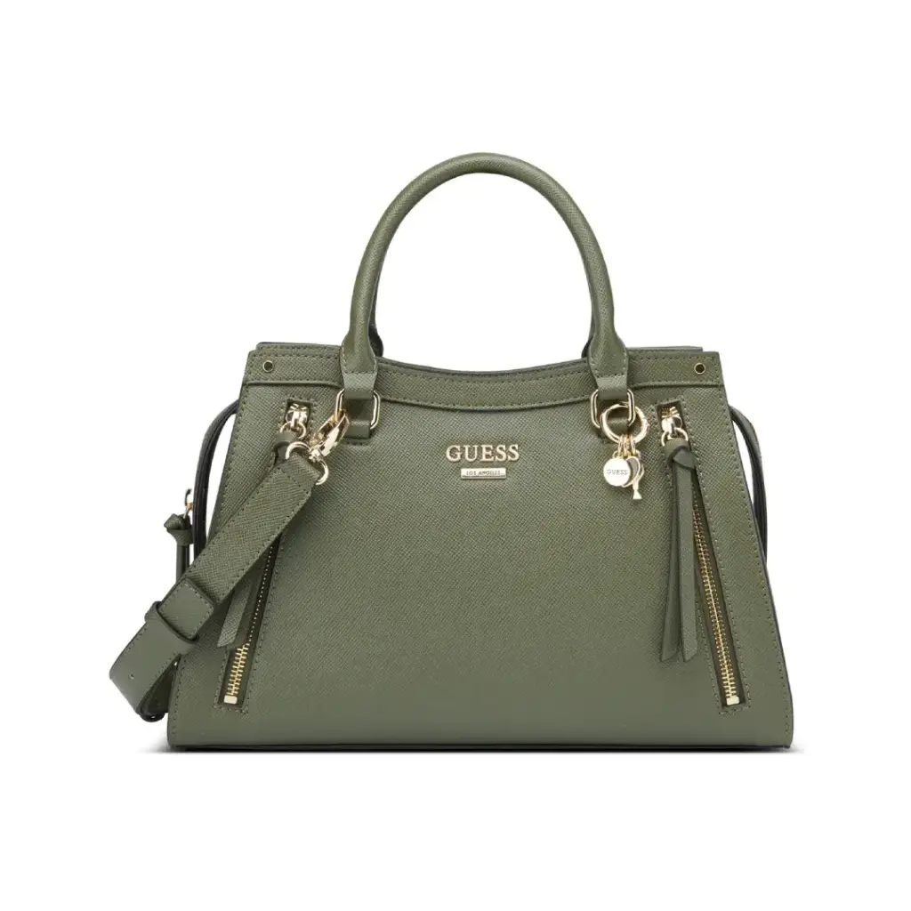 Bolsa tipo Satchel Guess