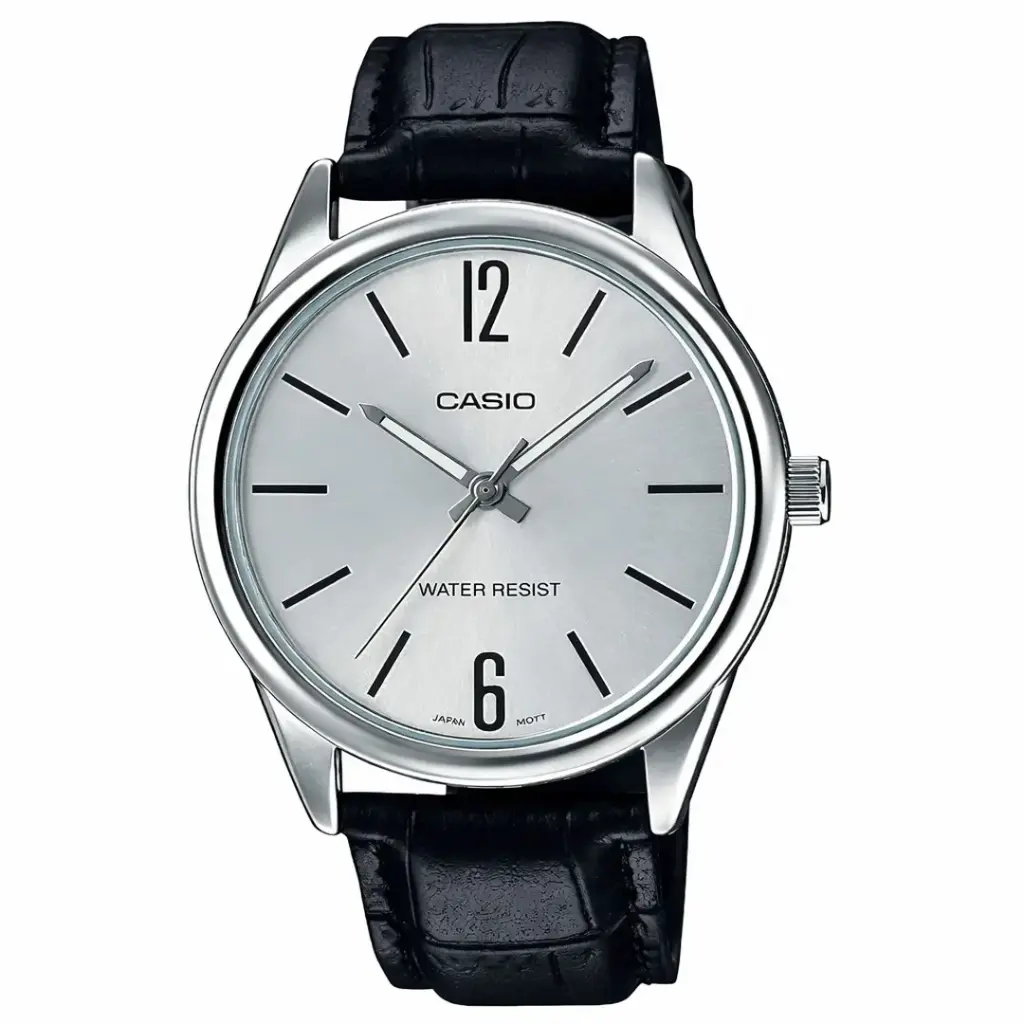 Reloj Casio Negro Fondo Blanco