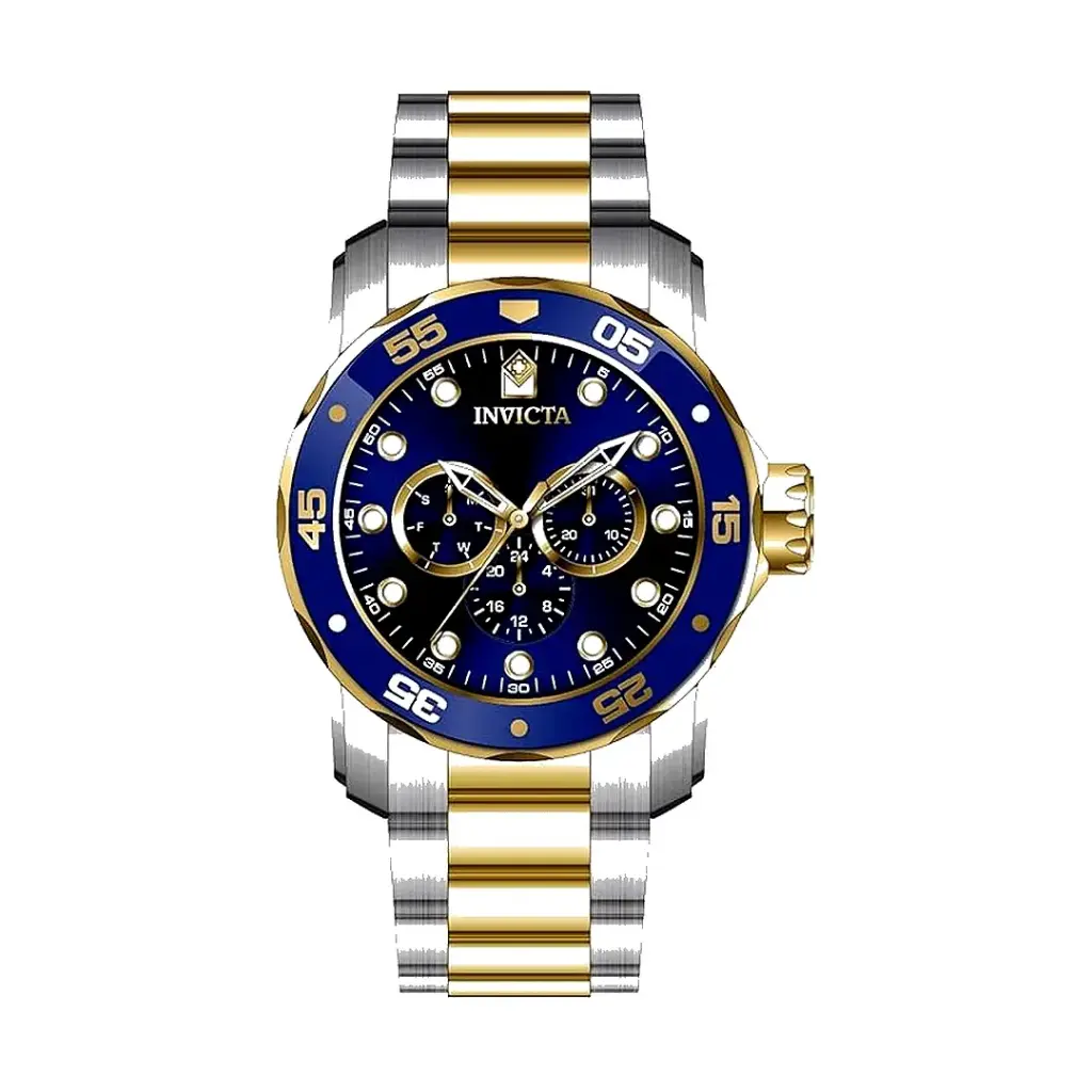 Reloj Invicta Pro Diver Scuba Azul/Dorado