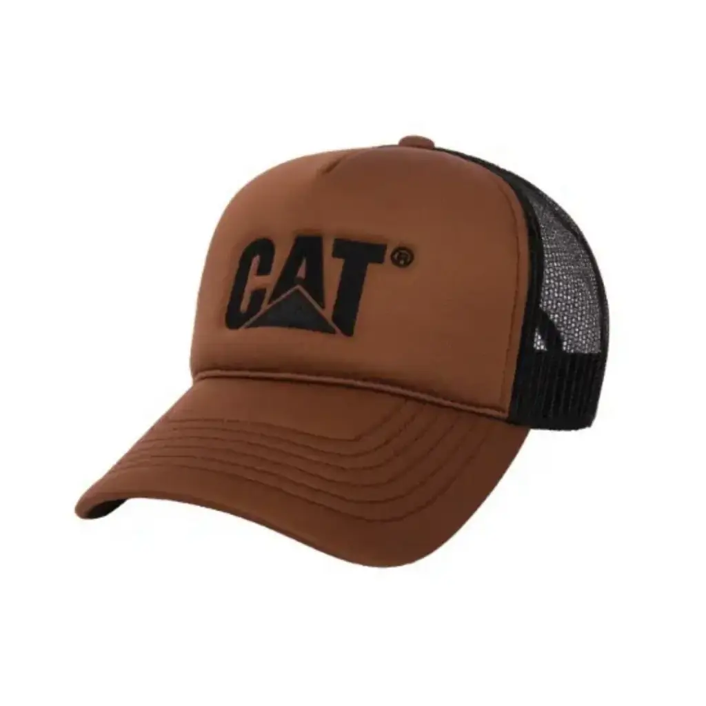 Gorra CAT Negro/Marrón