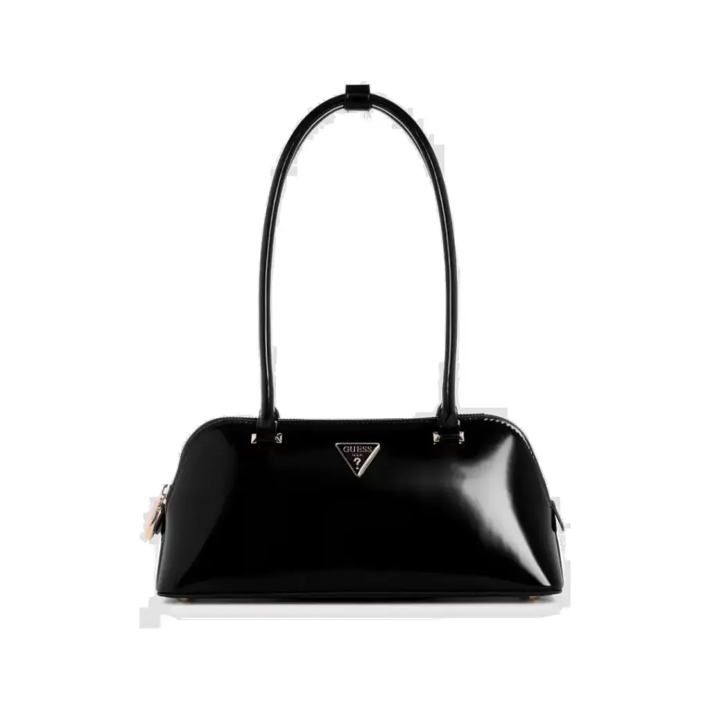 Cartera Guess Black Logo Arnela Shoulder Satchel