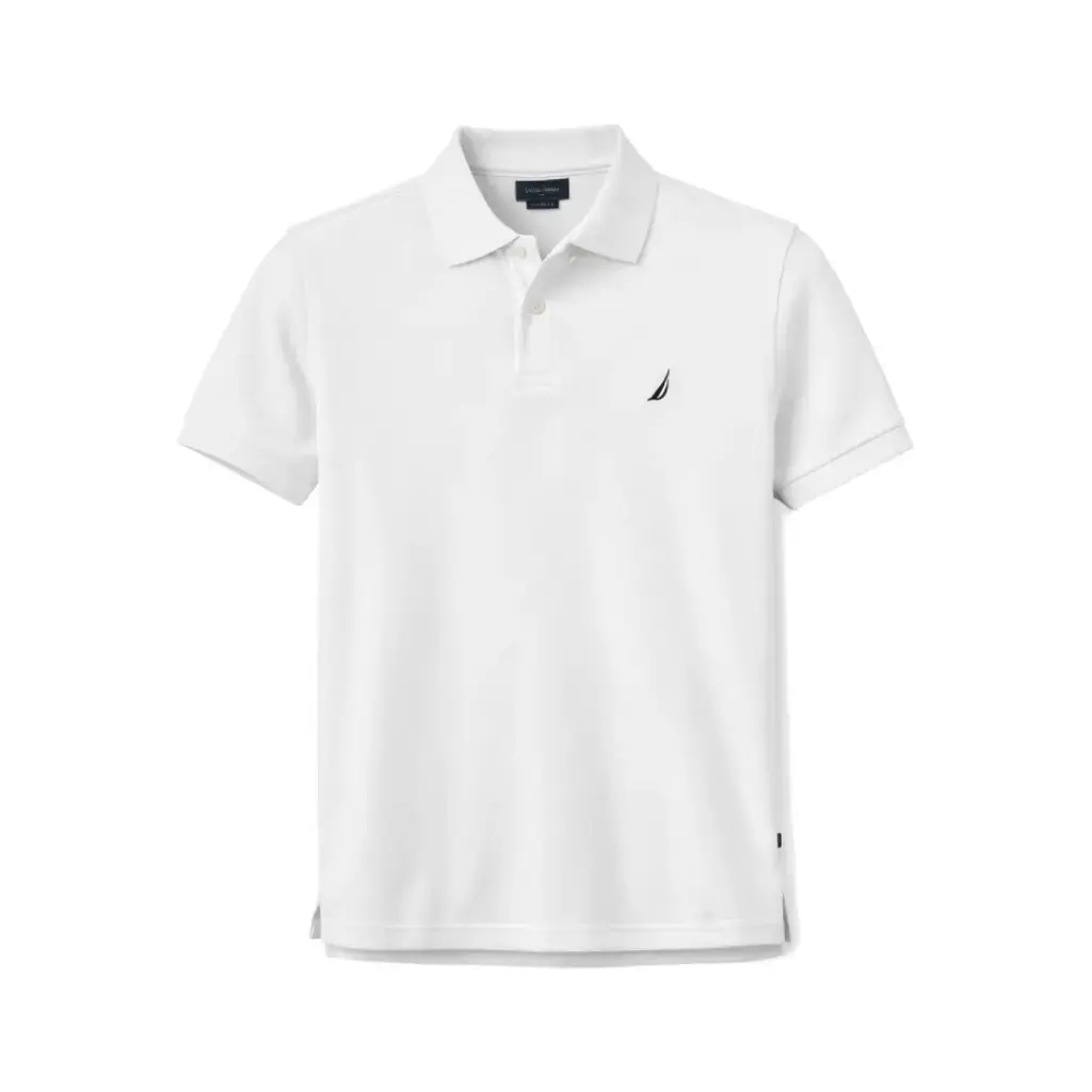 Remera C/ Cuello Nautica Blanco