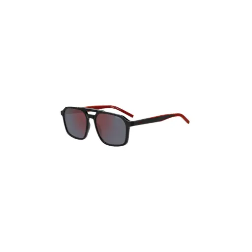 [HG1335/S 807AO] Lentes De Sol Hugo Boss Negro/Rojo