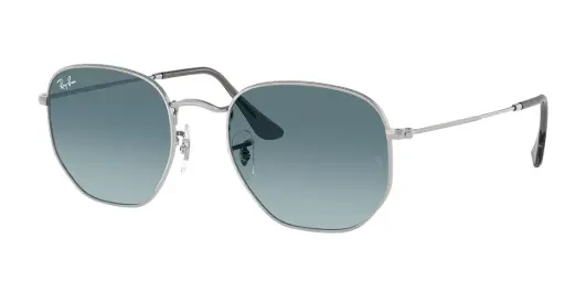 [RB3548N 003/3M] Lentes De Sol Rayban Plateado/Celeste