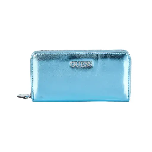 [VY925551SKY] Billetera Guess Celeste Metalizado