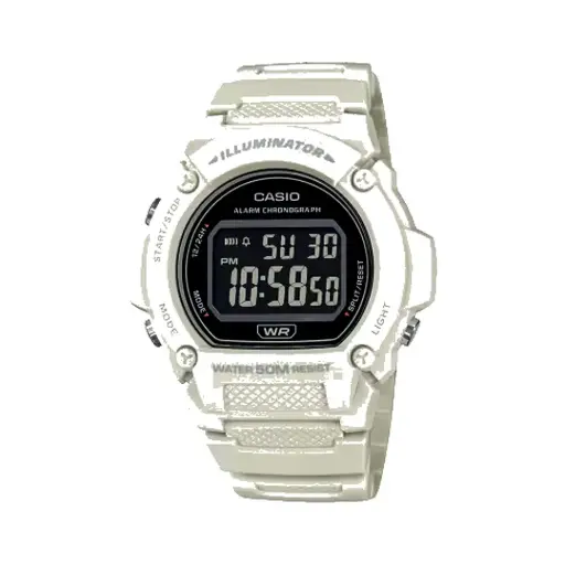 [W-219HC-8BVDF] Reloj Casio Blanco