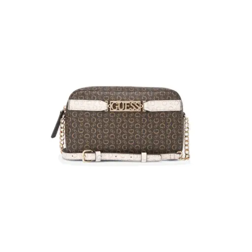 [SG986270BRM] Perrez Mini Top Zip Crossbody Bag 