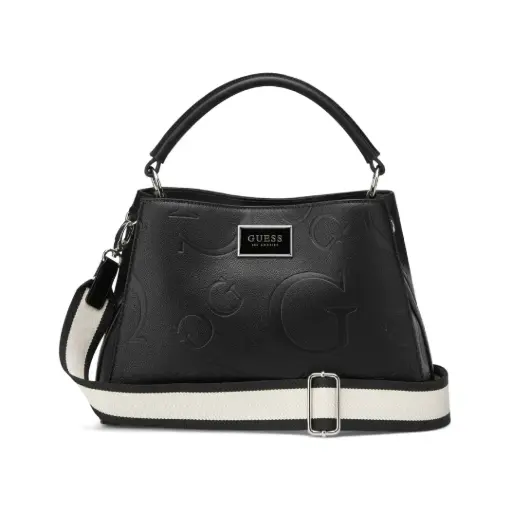 [BB985206BLA] Bolsa tipo Satchel Guess Factory