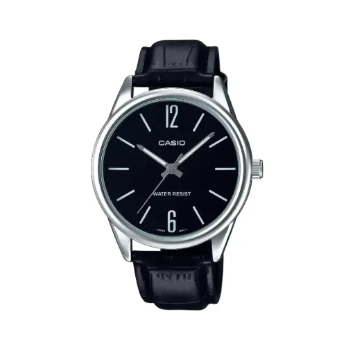 [MTPV005L1BUDF] Reloj Casio Negro Fondo Negro