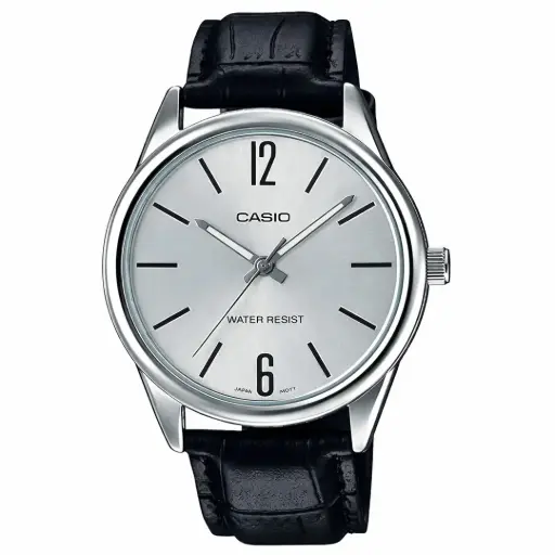 [MTPV005L7BUDF] Reloj Casio Negro Fondo Blanco