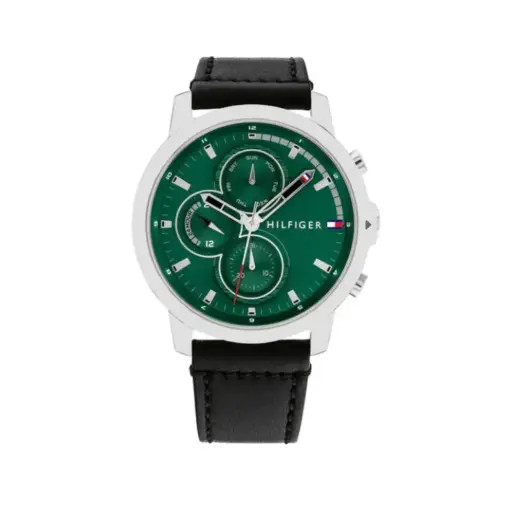[1792151] Reloj Tommy Hilfiger Negro Fondo Verde