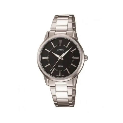[LTP1303DD2AVDF] Reloj Casio Plateado Fondo Celeste
