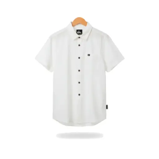 [2614070500] Camisa Quiksilver Moda Robin Blanco
