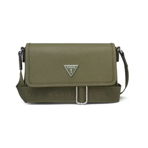 [SF984570OLV] Cartera Guess Viviette Mini Crossbody Flap