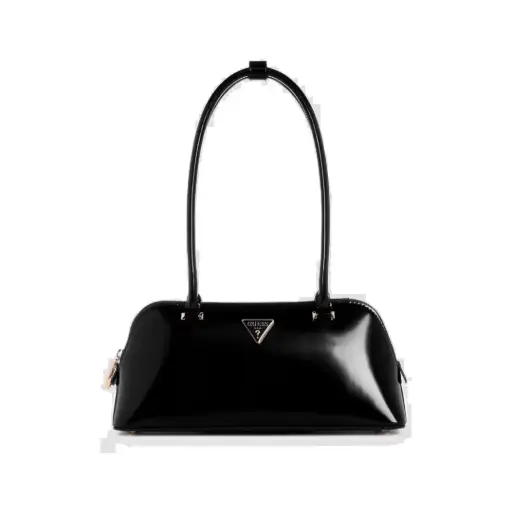 [TV949608BLO] Cartera Guess Black Logo Arnela Shoulder Satchel